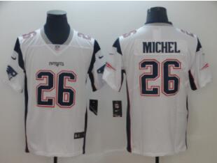 Nike New England Patriots 26 Sony Michel Jerseys-001