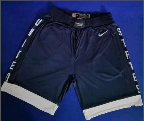 Men 2019 World Cup Basketball Team USA Shorts-002