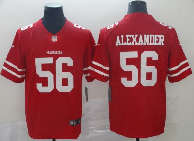 49ers #56 Kwon Alexander   Men Stitched Football Vapor Untouchable Limited Jersey-001