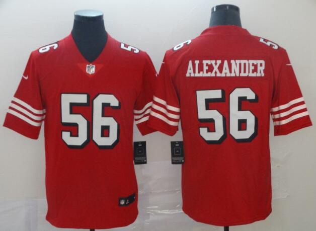 Nike 49ers #56 Kwon Alexander  men's Stitched NFL Limited  Jersey