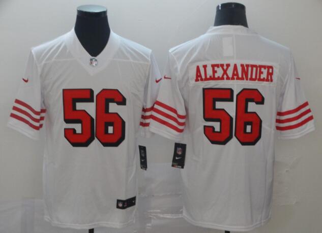 Nike 49ers #56 Kwon Alexander  men's Stitched NFL Limited  Jersey