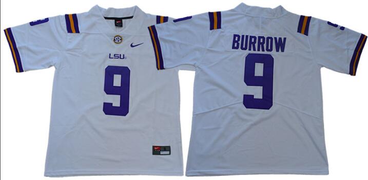 Joe Burrow LSU Tigers College Football Jersey-001 Joe Burrow LSU Tigers College Football Jersey-001