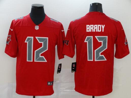 men Tampa Bay Buccaneers 12# Tom Brady Jersey-001