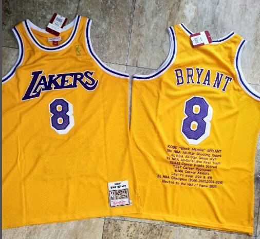 Men Embroidery  Kobe Bryant High Quality Jerseys