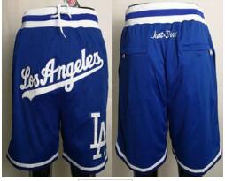 Men's Los Angeles Dodgers Stitched Shorts