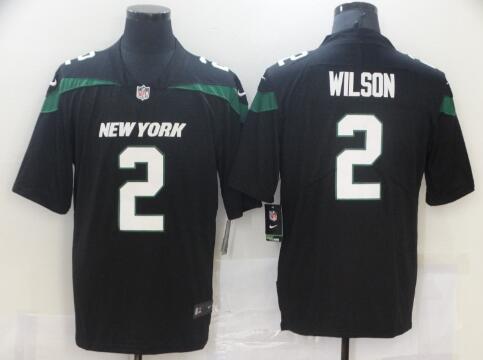 Men's New York Jets #2 Zach Wilson  2021 Vapor Untouchable Stitched NFL Nike Limited Jersey