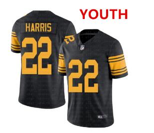 Men's pittsburgh steelers #22 najee harris   limited jersey