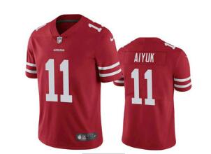 Men's San Francisco 49ers #11 Brandon Aiyuk  2020 Vapor Untouchable Stitched NFL Nike Limited Jersey