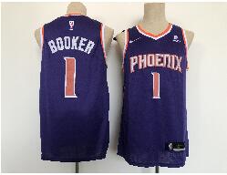 Men Phoenix Suns 1 Devin Booker Nike 2021 NBA Jersey