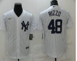 en's New York Yankees #48 Anthony Rizzo  Stitched MLB Nike Cool Base  Jersey