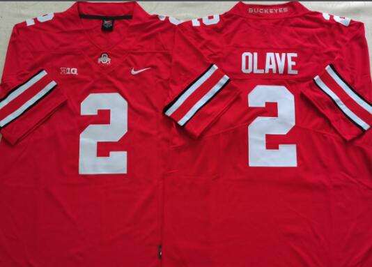 Ohio State Buckeyes Chris Olave Men Stitched Jersey