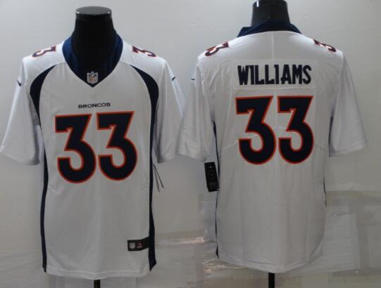 Men Broncos Javonte Williams Stitched Jersey