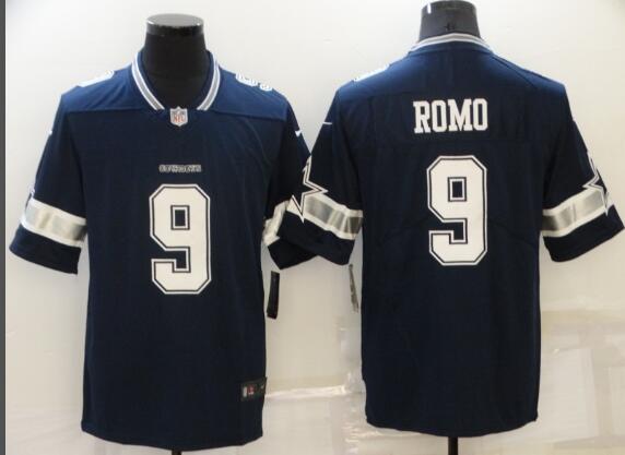 Tony Romo Dallas Cowboys #9 men's  Stitched Nike  NFL Jerseys