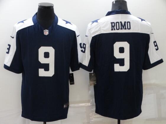 Tony Romo Dallas Cowboys #9 men's  Stitched Nike  NFL Jerseys