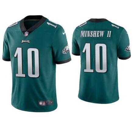 Men's Philadelphia Eagles #10 Gardner Minshew II  Vapor Untouchable Limited Stitched Jersey