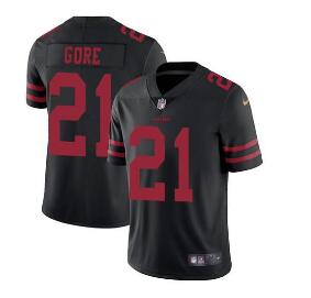 Men's San Francisco 49ers #21 Frank Gore  Vapor Untouchable Limited Stitched Jersey