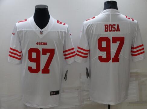 Nike 49ers 97 Nick Bosa  Men's Stitched Limited Jersey