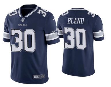 Men's Dallas Cowboys #30 DaRon Bland  Vapor Limited Stitched Jersey