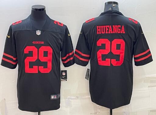 Men San Francisco 49ers #29 Talanoa Hufanga stitched Vapor Limited Jersey