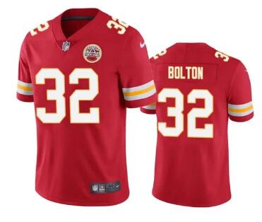 Men's Kansas City Chiefs #32 Nick Bolton  Vapor Untouchable Limited Stitched NFL Jersey