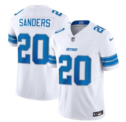 Men's Detroit Lions #20 Barry Sanders  Football Stitched Jersey