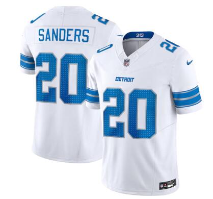 Men's Detroit Lions #20 Barry Sanders  Football Stitched Jersey