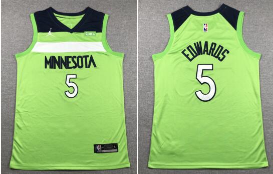 Men's Nike Anthony Edwards  Minnesota Timberwolves stitched Jersey