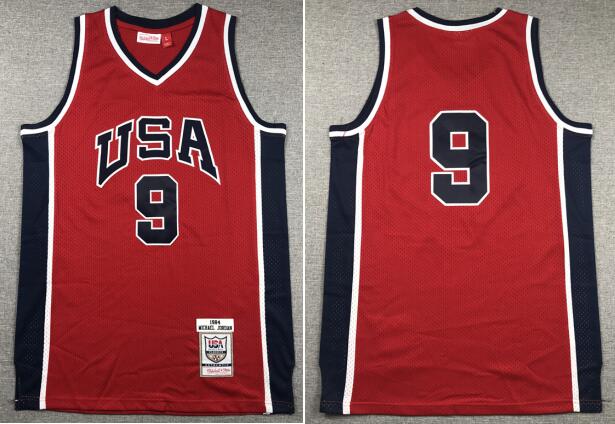 Nike Michael Jordan 1984 Team Usa Olympic  Men's Stitched jersey