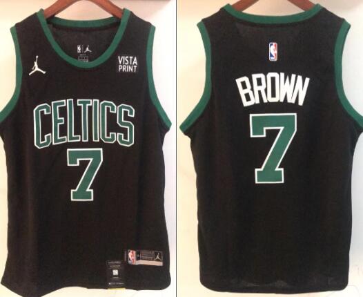 Men's Jaylen Brown 7 Boston Celtics stitched  Jersey