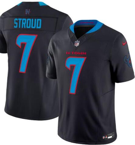 Men's Houston Texans #7 C.J. Stroud  2024  Stitched Jersey