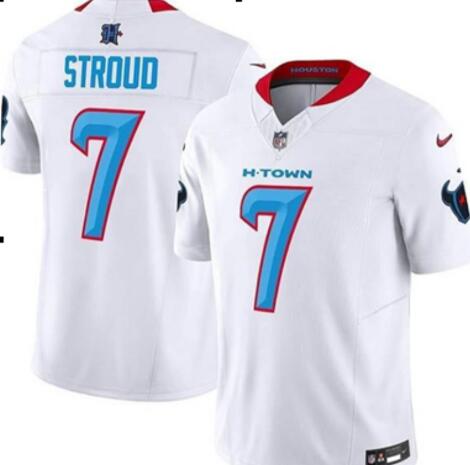 Men's Houston Texans #7 C.J. Stroud  2024  Stitched Jersey