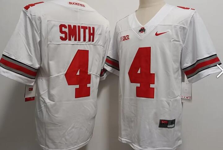 Ohio State Buckeyes Jeremiah Smith #4 Men's Stitched  jersey