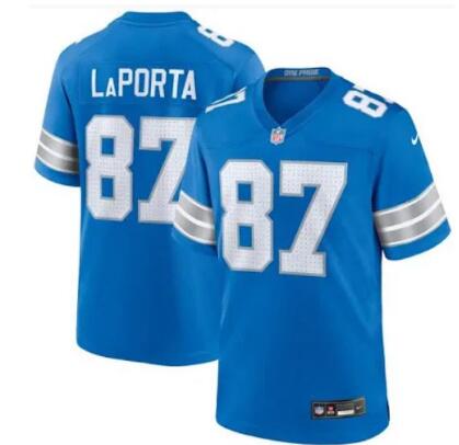 Men's Detroit Lions #87 Sam Laporta Limited  2024 Vapor Stitched Jersey