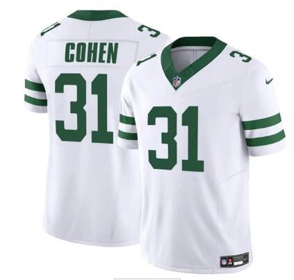 Men's New York Jets #31 Tarik Cohen  Stitched Jersey