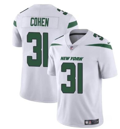 Men's New York Jets #31 Tarik Cohen  Stitched Jersey