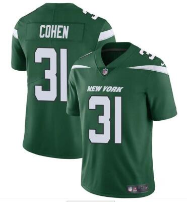 Men's New York Jets #31 Tarik Cohen  Stitched Jersey