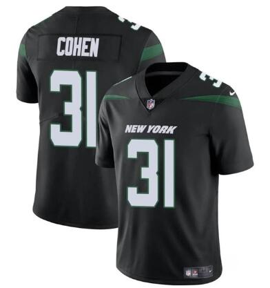 Men's New York Jets #31 Tarik Cohen  Stitched Jersey