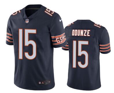 Men's Chicago Bears #15 Rome Odunze Stitched Jersey