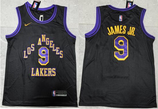 Men's Los Angeles Lakers Bronny James stiched jersey