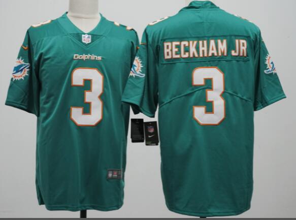 Men's Miami Dolphins Odell Beckham Jr stitched jersey