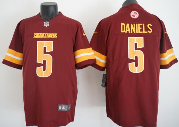 Jayden Daniels Washington Commanders Men's Nike NFL Stitched Football Jersey