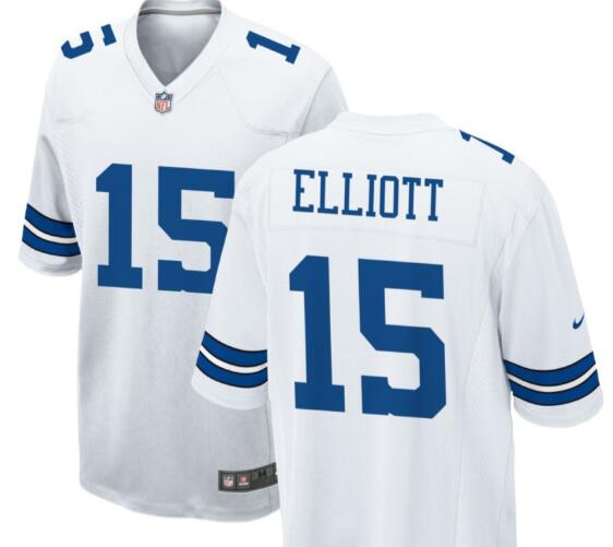 Men’s Dallas Cowboys #15 Ezekiel Elliott  Limited Football Stitched Jersey