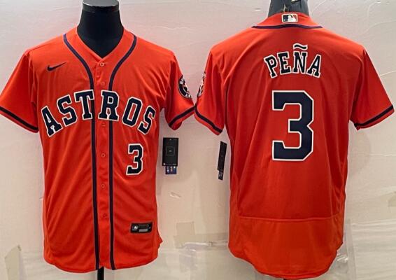 Men's Houston Astros Jeremy Peña stitched Jersey