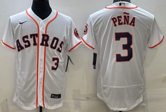 Men's Houston Astros Jeremy Peña stitched Jersey