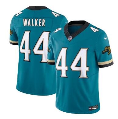 Men's Nike Travon Walker Teal Jacksonville Jaguars   F.U.S.E. Limited Jersey