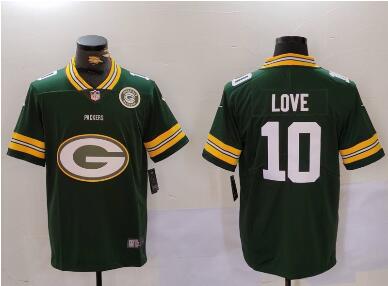 Men's Green Bay Packers #10 Jordan Love Limited Stitched Jersey