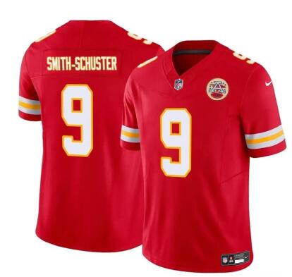 Men’s Kansas City Chiefs #9 JuJu Smith-Schuster Limited Stitched Football Jersey