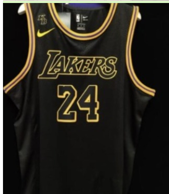 Los Angeles Lakers #24 Kobe Bryant Men Black Stitched Jersey