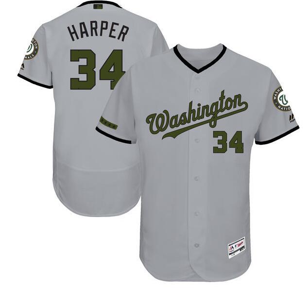 Washington Nationals #34 Bryce Harper Commemorative Edition  baseball Jerseys