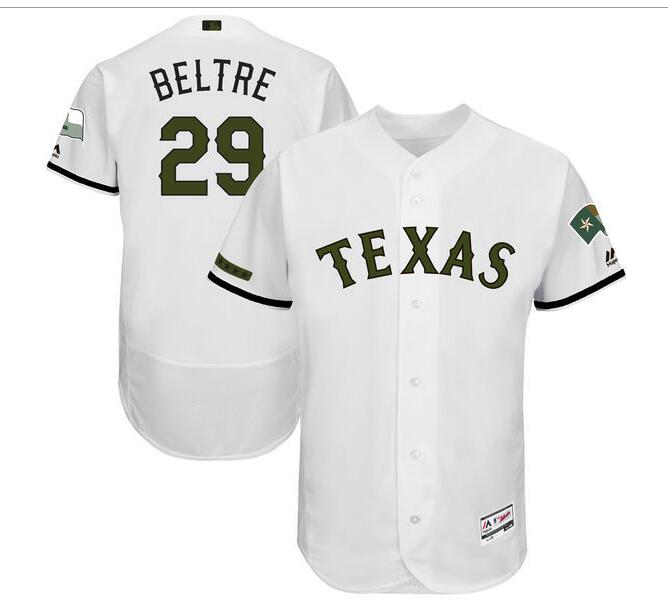 Texas Rangers 29 Adrian Beltre white men baseball mlb jerseys Commemorative Edition